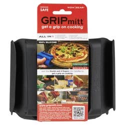 Gripmitt Silicone Kitchen Mitt - Black