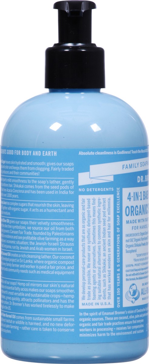 slide 7 of 9, Dr. Bronner's Pump Soap Sugar Baby Org, 12 oz