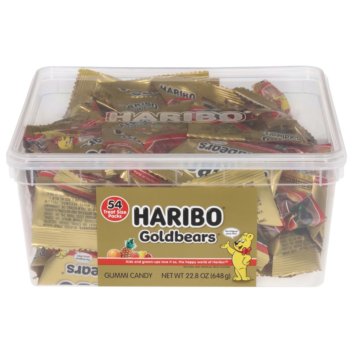 slide 2 of 13, Haribo Goldbears Treat Size Packs Gummi Candy 54 ea, 54 ct