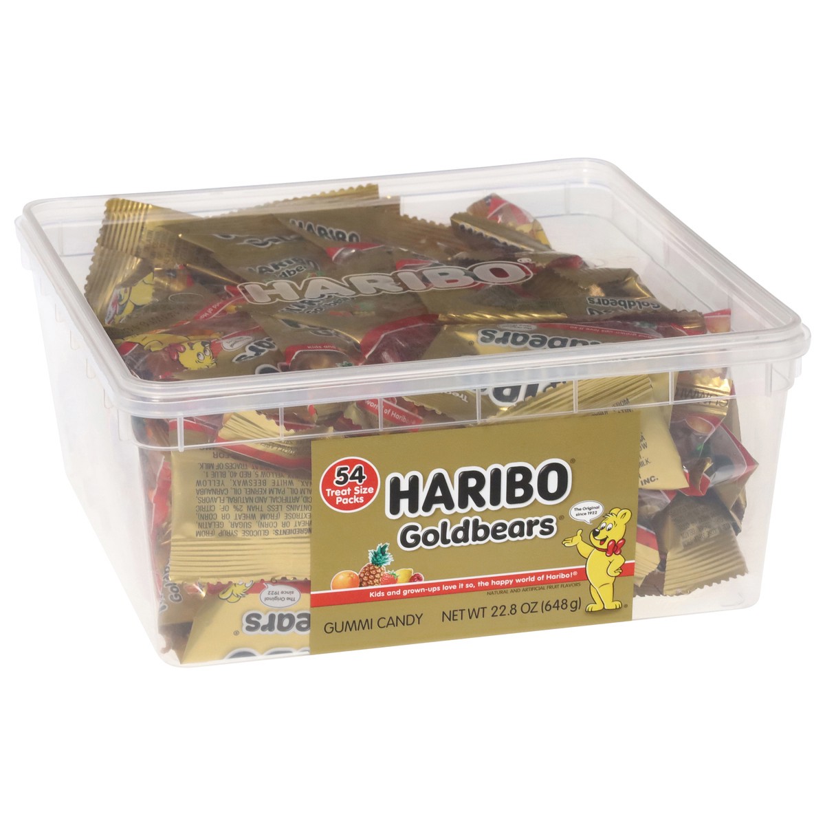 slide 3 of 13, Haribo Goldbears Treat Size Packs Gummi Candy 54 ea, 54 ct