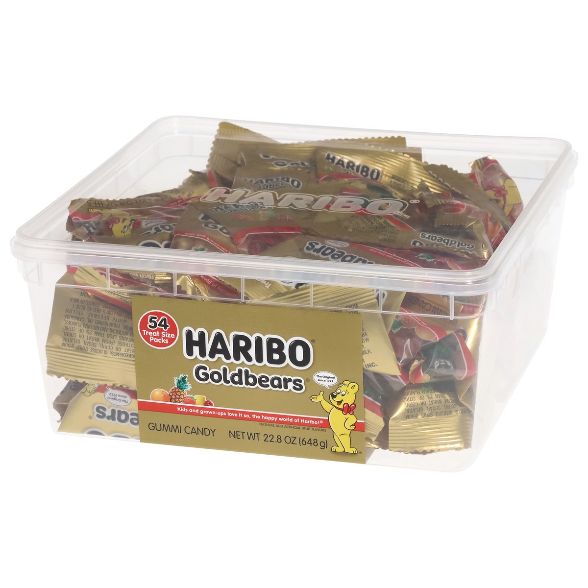 slide 8 of 13, Haribo Goldbears Treat Size Packs Gummi Candy 54 ea, 54 ct