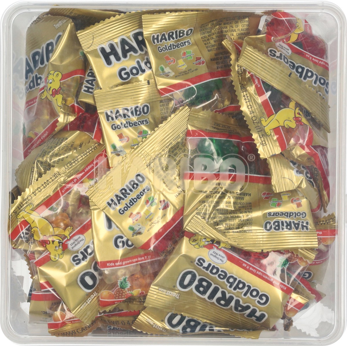 slide 10 of 13, Haribo Goldbears Treat Size Packs Gummi Candy 54 ea, 54 ct