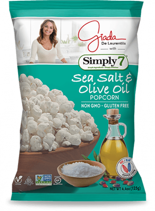 slide 1 of 1, Simply7 Sea Salt Popcorn, 4.4 oz