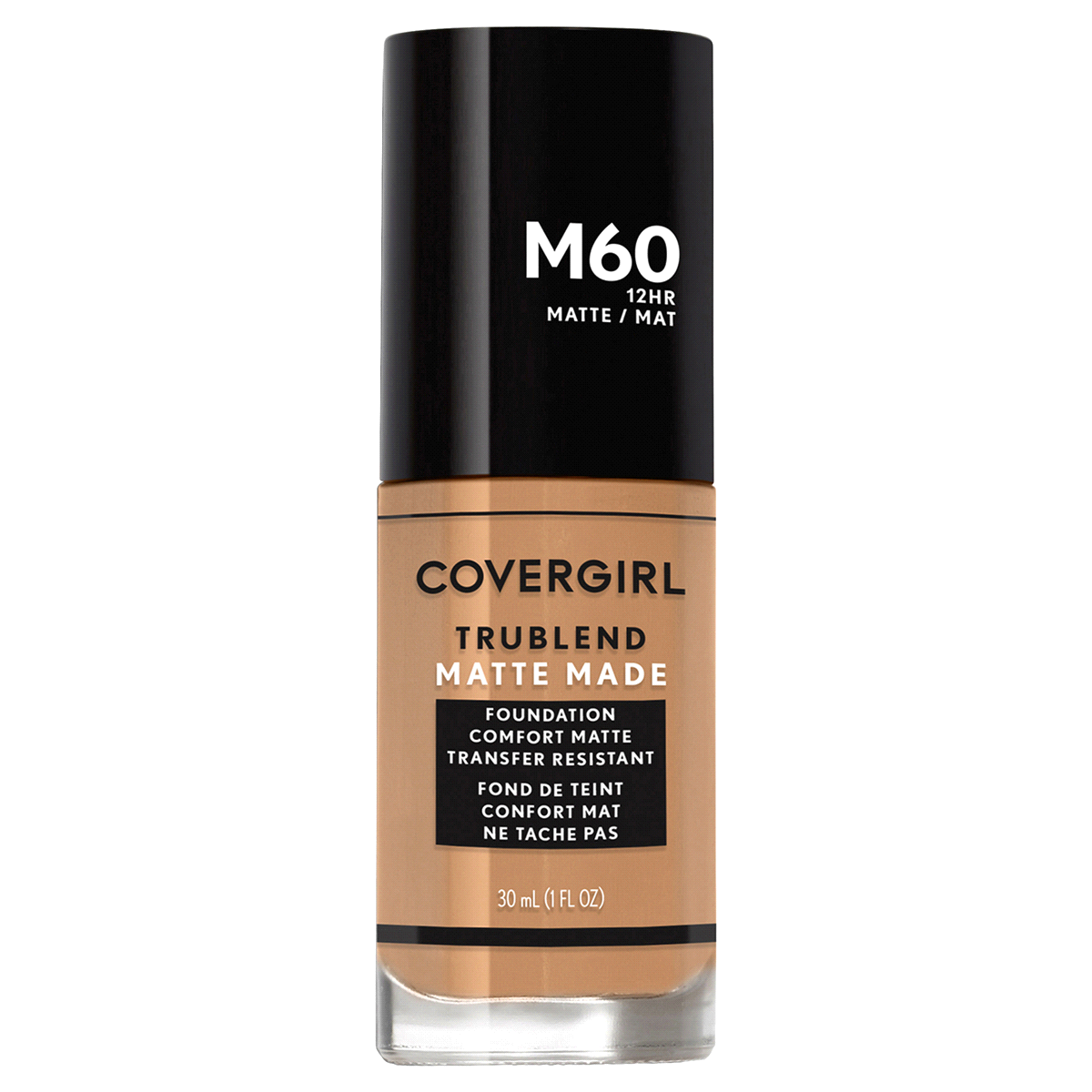 slide 1 of 1, Covergirl TruBlend Matte Made Liquid Foundation, Natural Beige, 1.014 oz