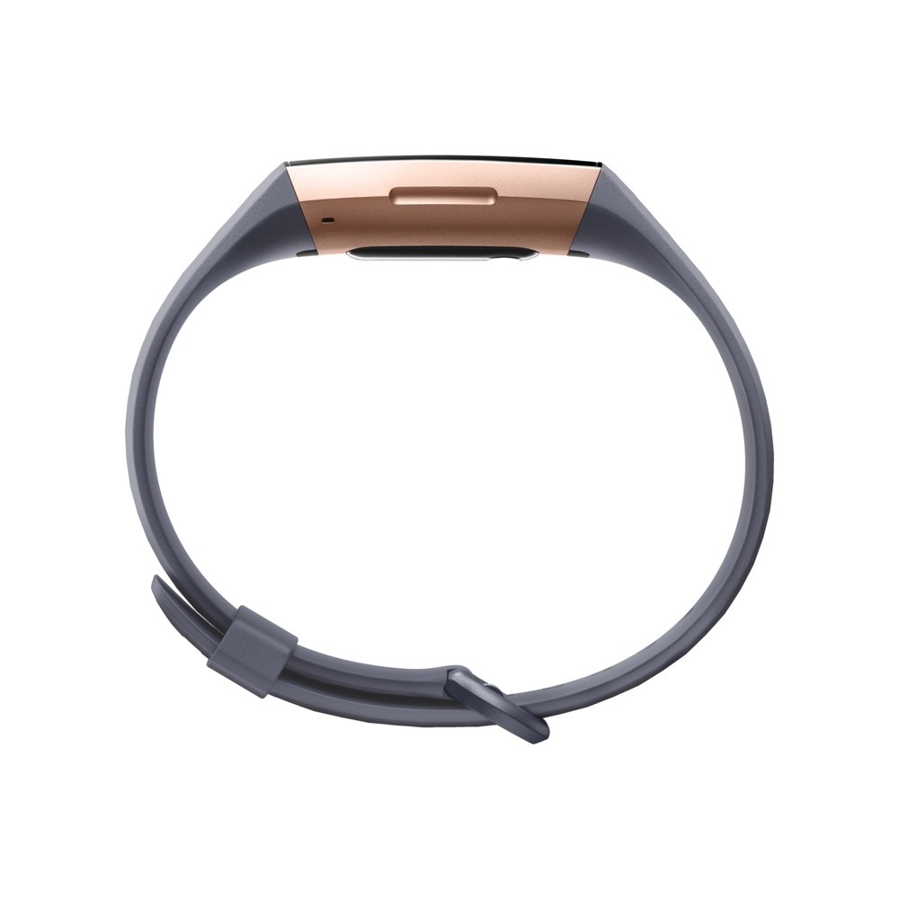 slide 5 of 6, Fitbit Charge 3 Tracker Rose Gold or Blue Gray, 1 ct
