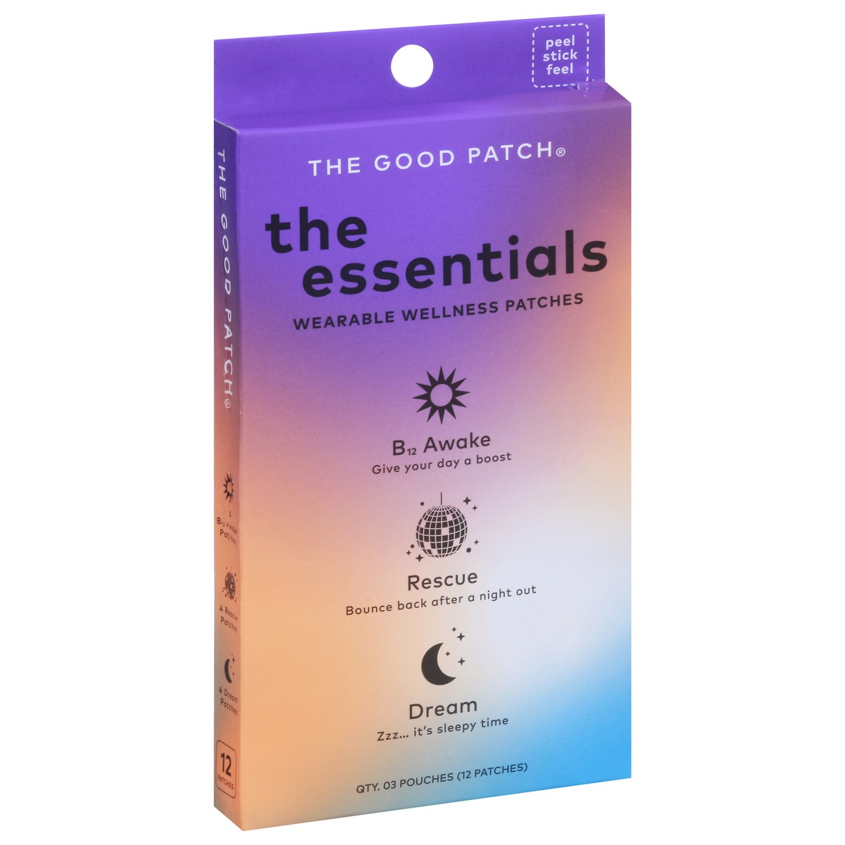 slide 4 of 9, The Good Patch Wearable Wellness Patches 3 ea, 3 ct