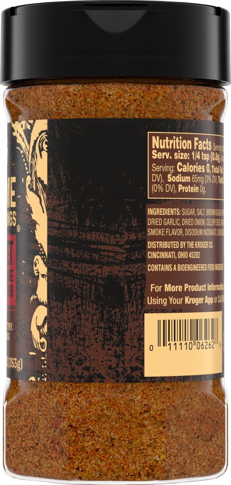 slide 4 of 4, Kroger Prime Seasonings Sweet Smokehouse Season & Rub - 9.3 oz, 9.3 oz