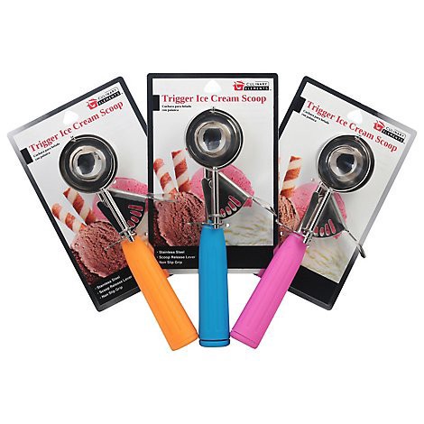 slide 1 of 1, Good Living Trigger Ice Cream Scoop - EA, 1 ct