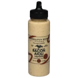 Terrapin Ridge Farms Squeeze Bacon Aioli Garnishing Sauce 7.75 oz