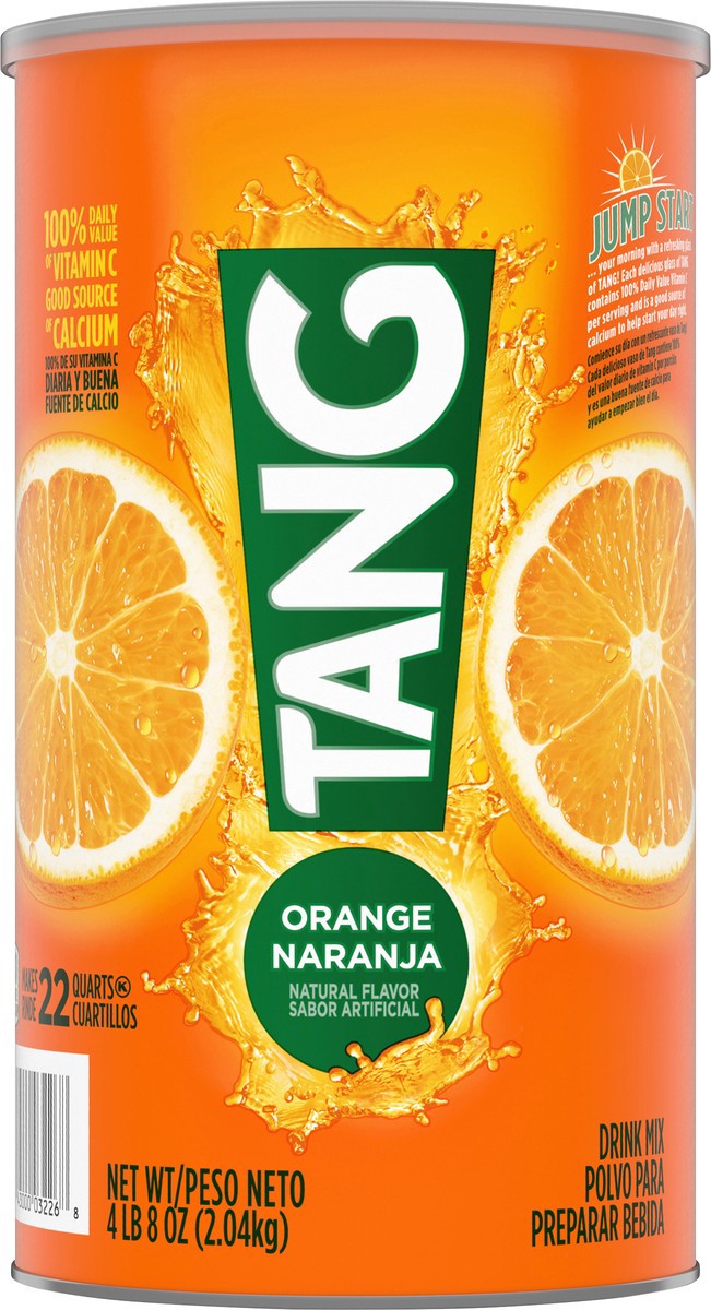 slide 14 of 17, Tang Orange Naturally Flavored Powdered Soft Drink Mix- 4.5 lb, 4.5 lb
