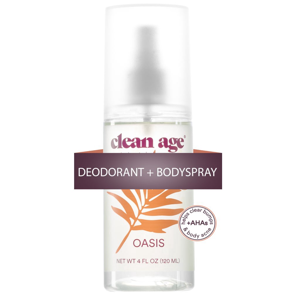 slide 2 of 2, Clean Age® Deodorant & Body Spray Oasis, 4 fl oz
