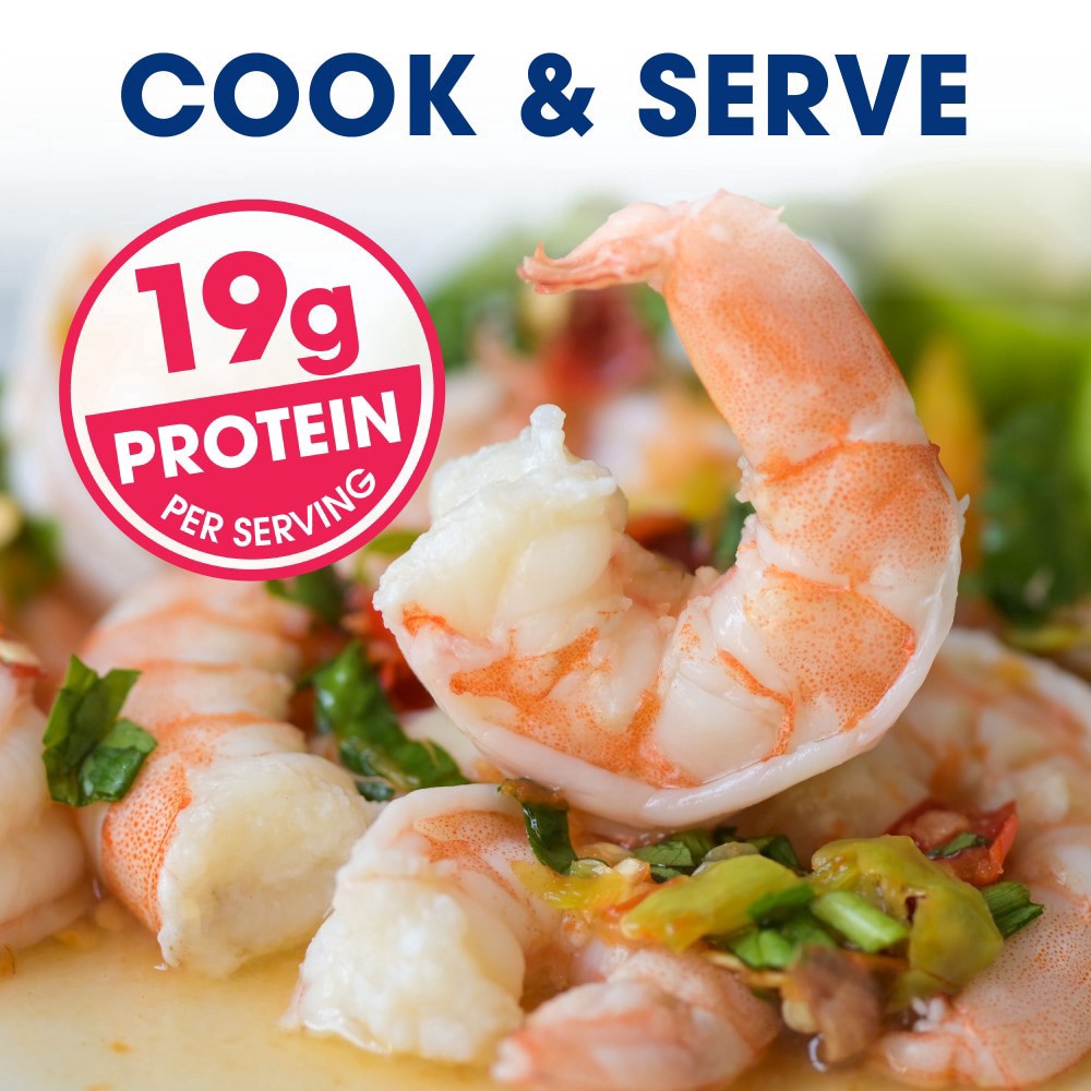 slide 3 of 5, Kroger® Extra Large Raw Shrimp Peeled and Deveined Tall Off, 12 oz