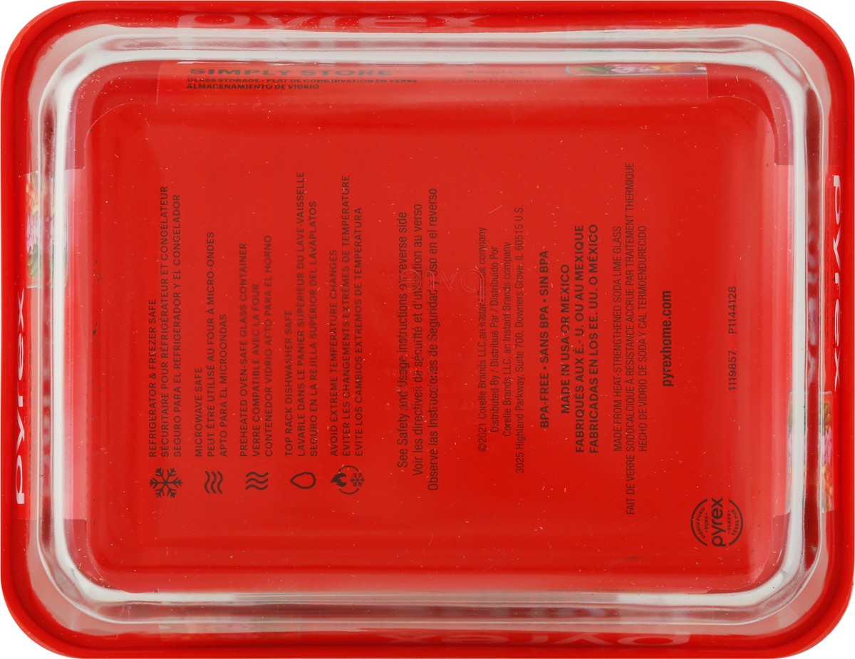 slide 4 of 9, Pyrex 6 Cup (1.4 l) Simply Store Glass Storage 1 ea, 1 ct