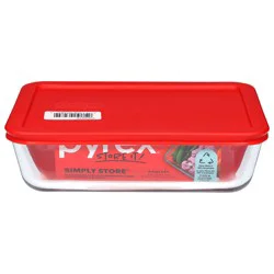 Pyrex Simply Store 6 Cup Glass Storage 1 Each
