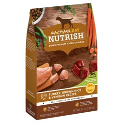 Rachael Ray Nutrish Healthy Weight Real Turkey, Brown Rice & Venison Recipe Dry Dog Food, 5.5 lb. Bag (Rachael Ray)