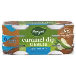 Marzetti Light Classic Caramel Dip Singles 6-1.7 oz. Tubs