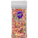 slide 1 of 1, Wilton Rainbow Jimmies Sprinkles, 6.25 oz