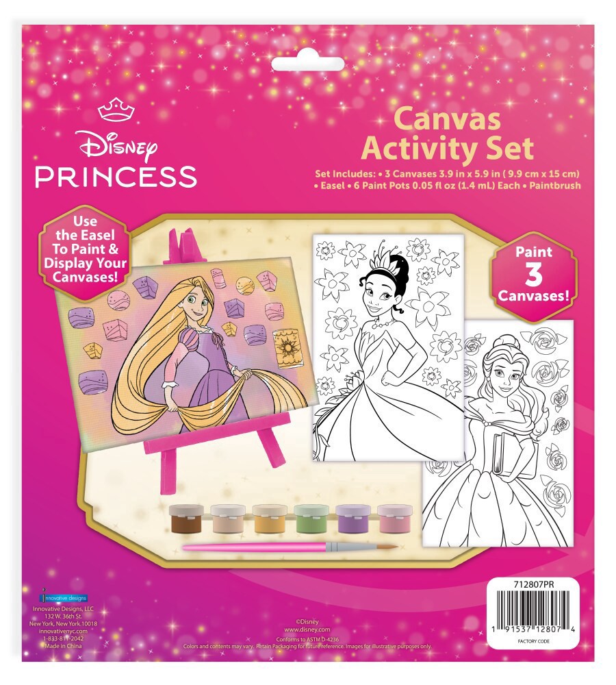 slide 2 of 3, Disney Princess Canvas Activity Set, 1 ct