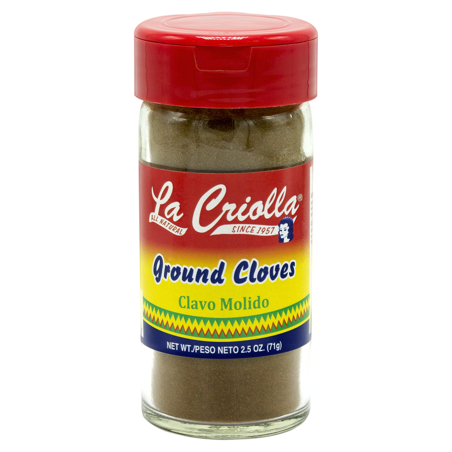 slide 1 of 1, La Criolla Ground Cloves, 2.5 oz