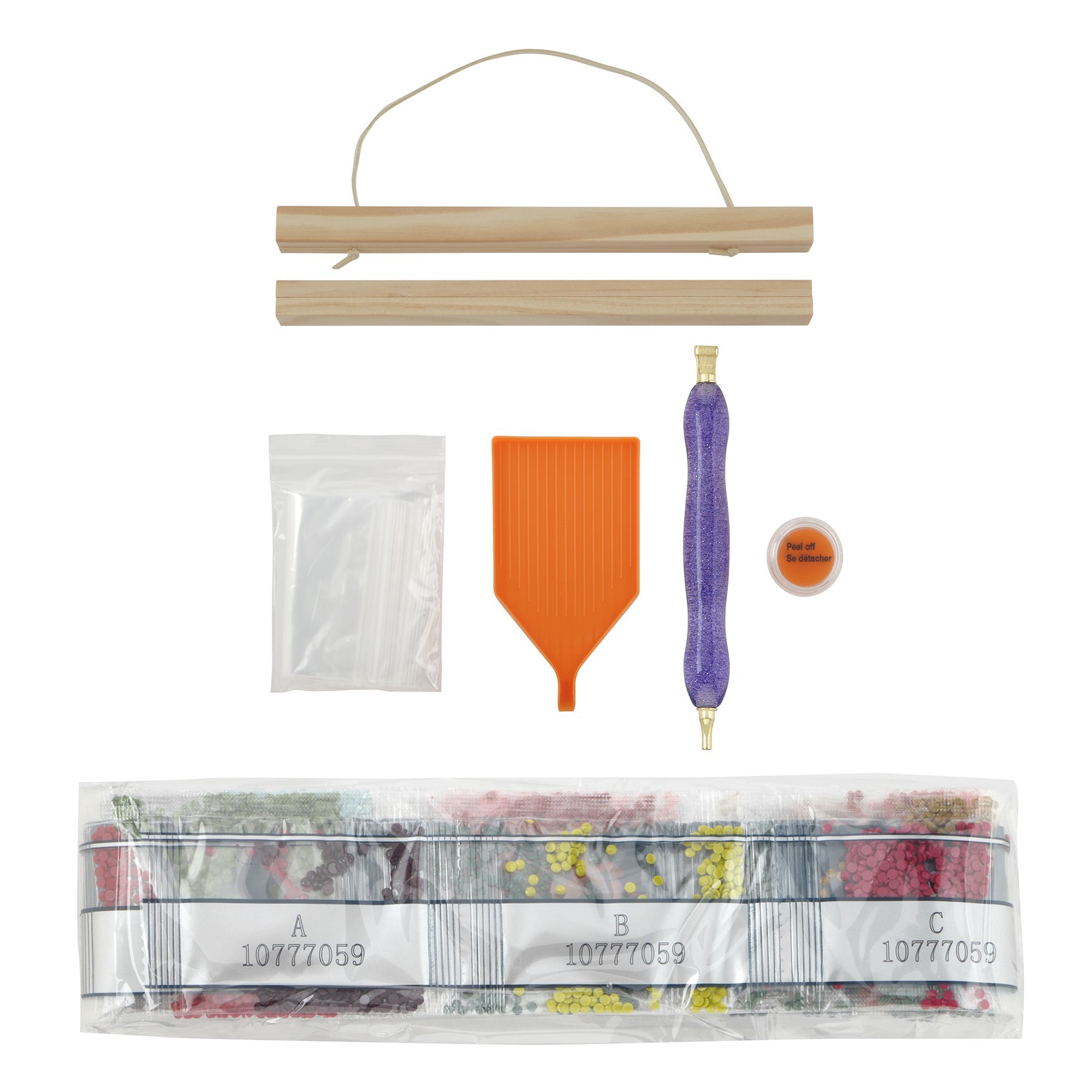 slide 2 of 4, 8" X 10" Spooky Mushrooms Diamond Art Kit By Make Market, 8 in x 10 in