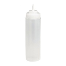 slide 1 of 1, TableCraft Clear Plastic Condiment Bottles, 6 ct
