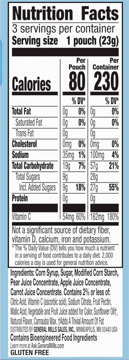 slide 2 of 14, Mott's Assorted Fruit Flavored Snacks, 3 Ct, 0.8 oz