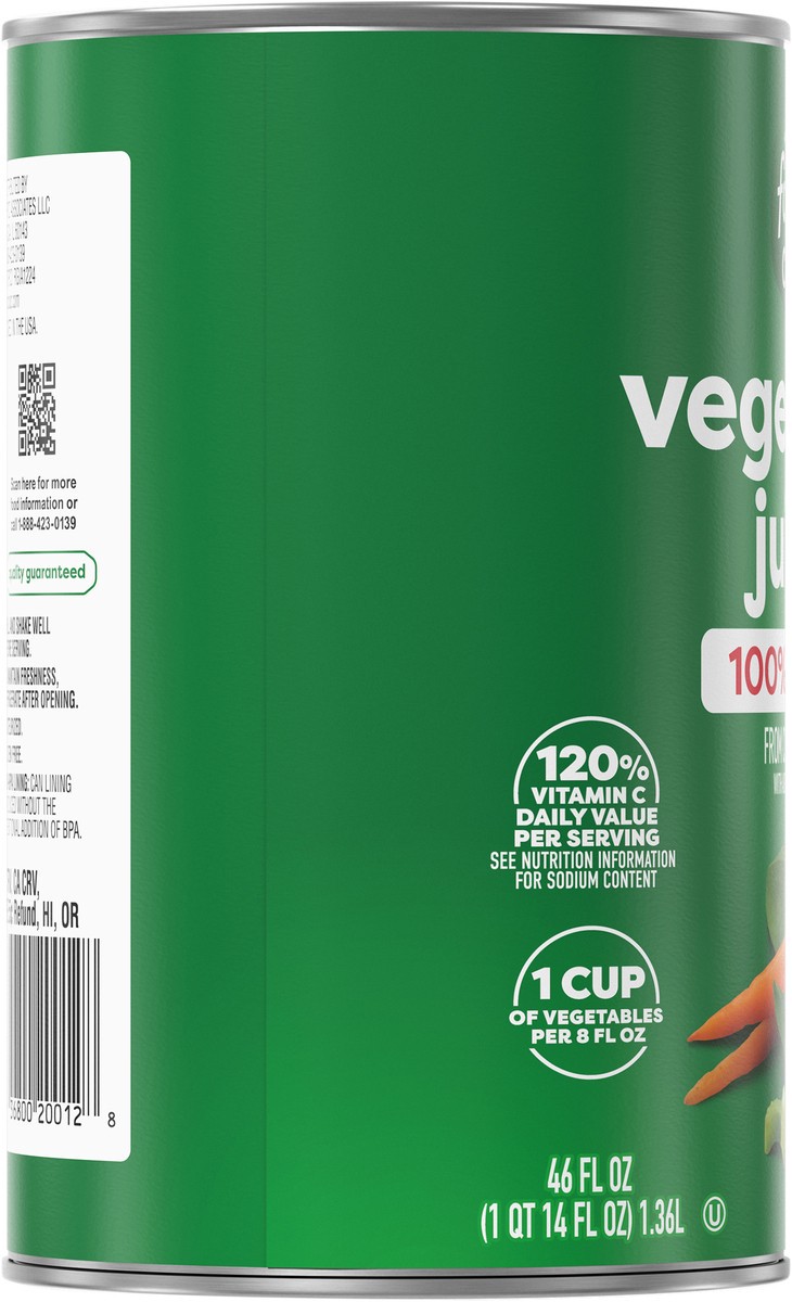 slide 9 of 13, Food Club Vegetable Juice 46 fl oz, 46 fl oz