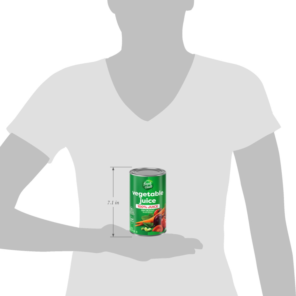 slide 7 of 13, Food Club Vegetable Juice 46 fl oz, 46 fl oz