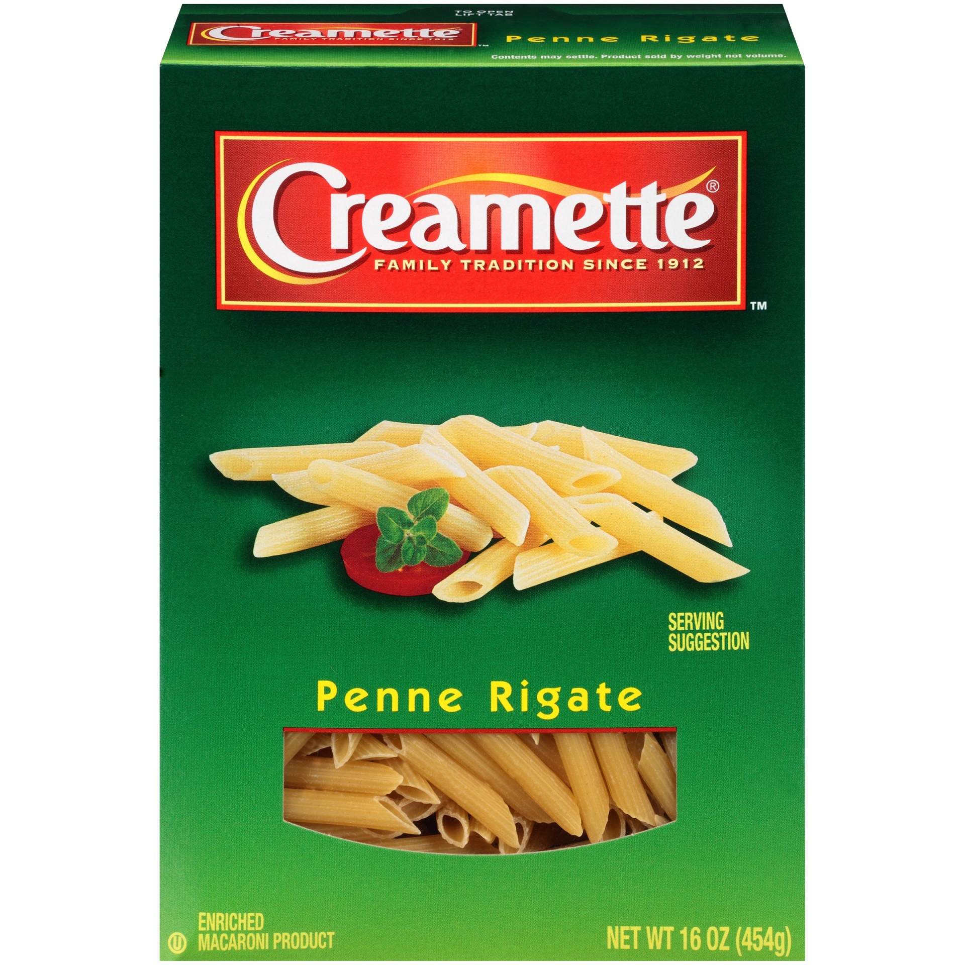 slide 1 of 8, Creamette Penne Rigate, 16 oz