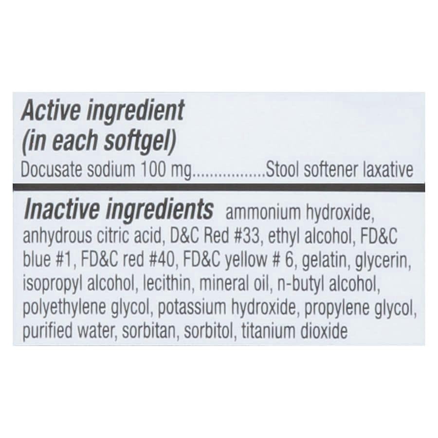 slide 5 of 5, Walgreens Laxative Stool Softener Softgels, 60 ct