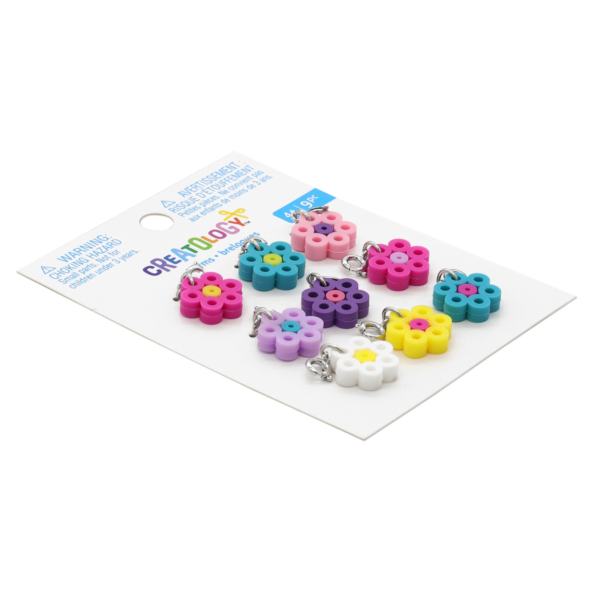 slide 2 of 3, Flower Charms By Creatology, 0.59 in