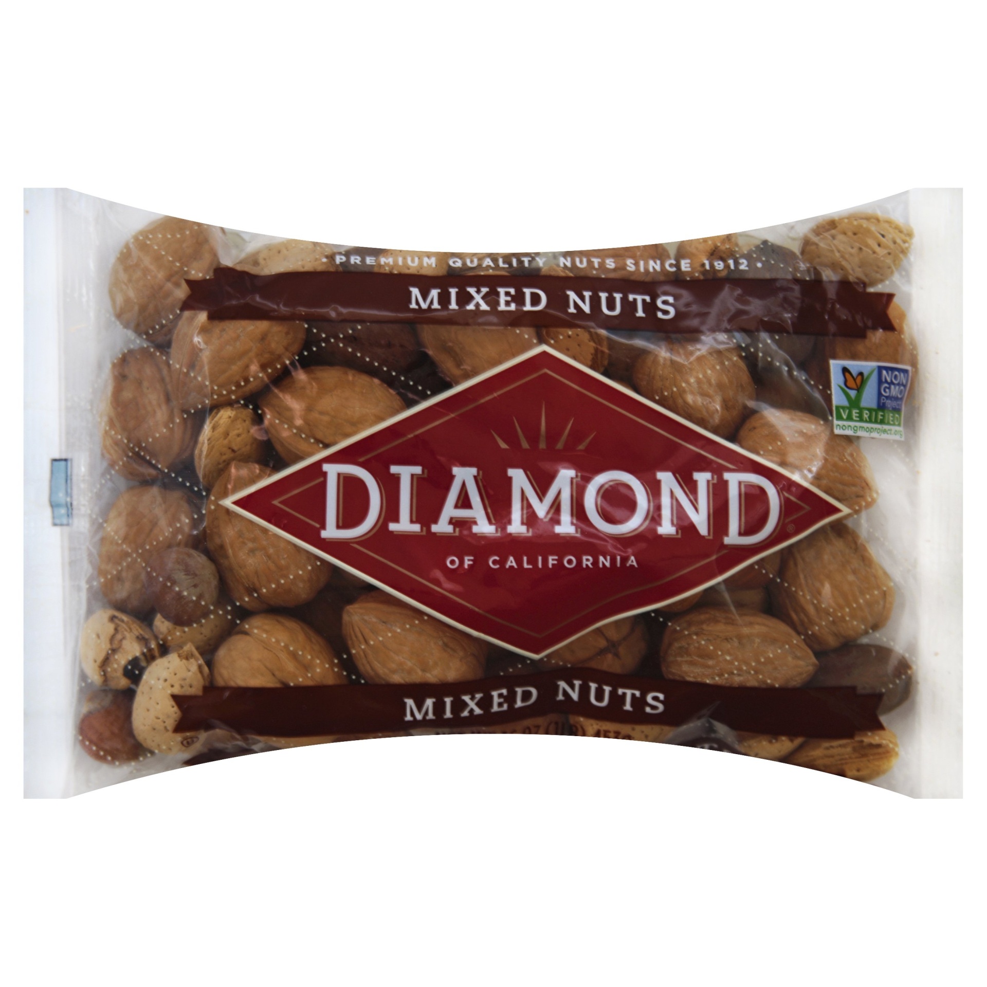 slide 1 of 5, Diamond of California Mixed Nuts 16 oz, 16 oz