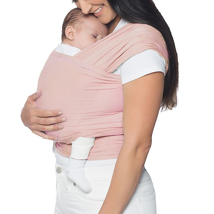 slide 1 of 4, Ergobaby Aura Wrap Baby Carrier - Blush, 1 ct