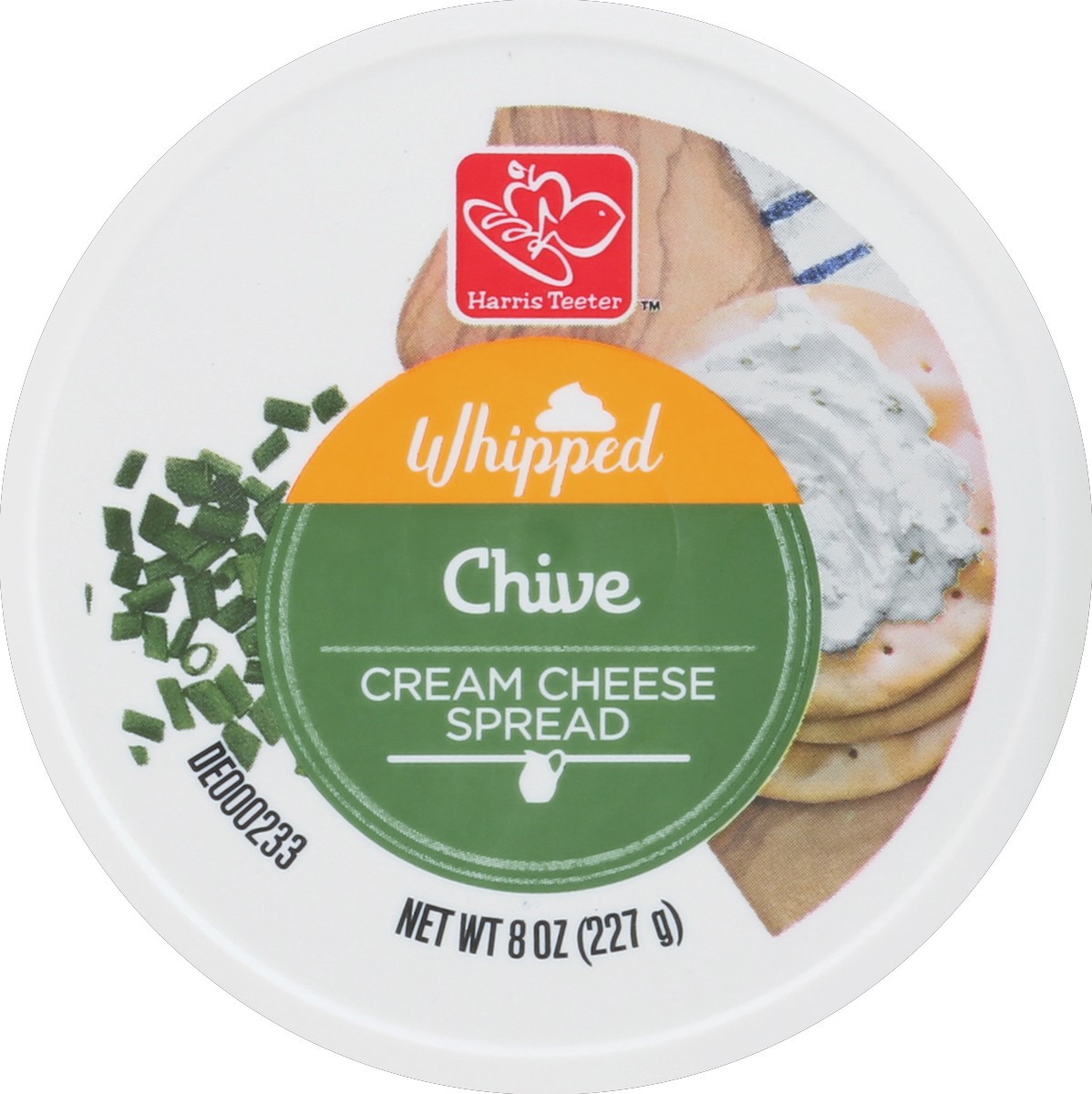 slide 2 of 4, Harris Teeter Whipped Cream Cheese Chive, 1 ct
