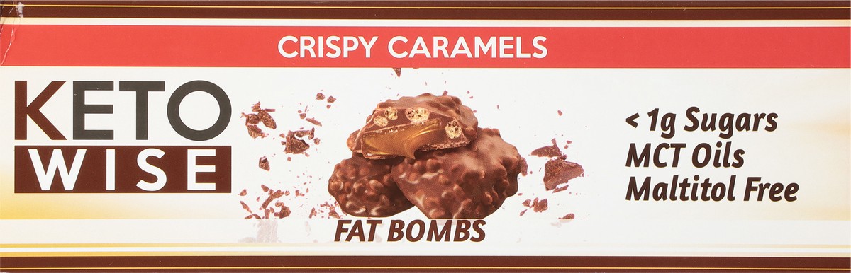 slide 3 of 12, Keto Wise Crispy Caramels Fat Bombs 16 - 2 ea Packages, 16 ct