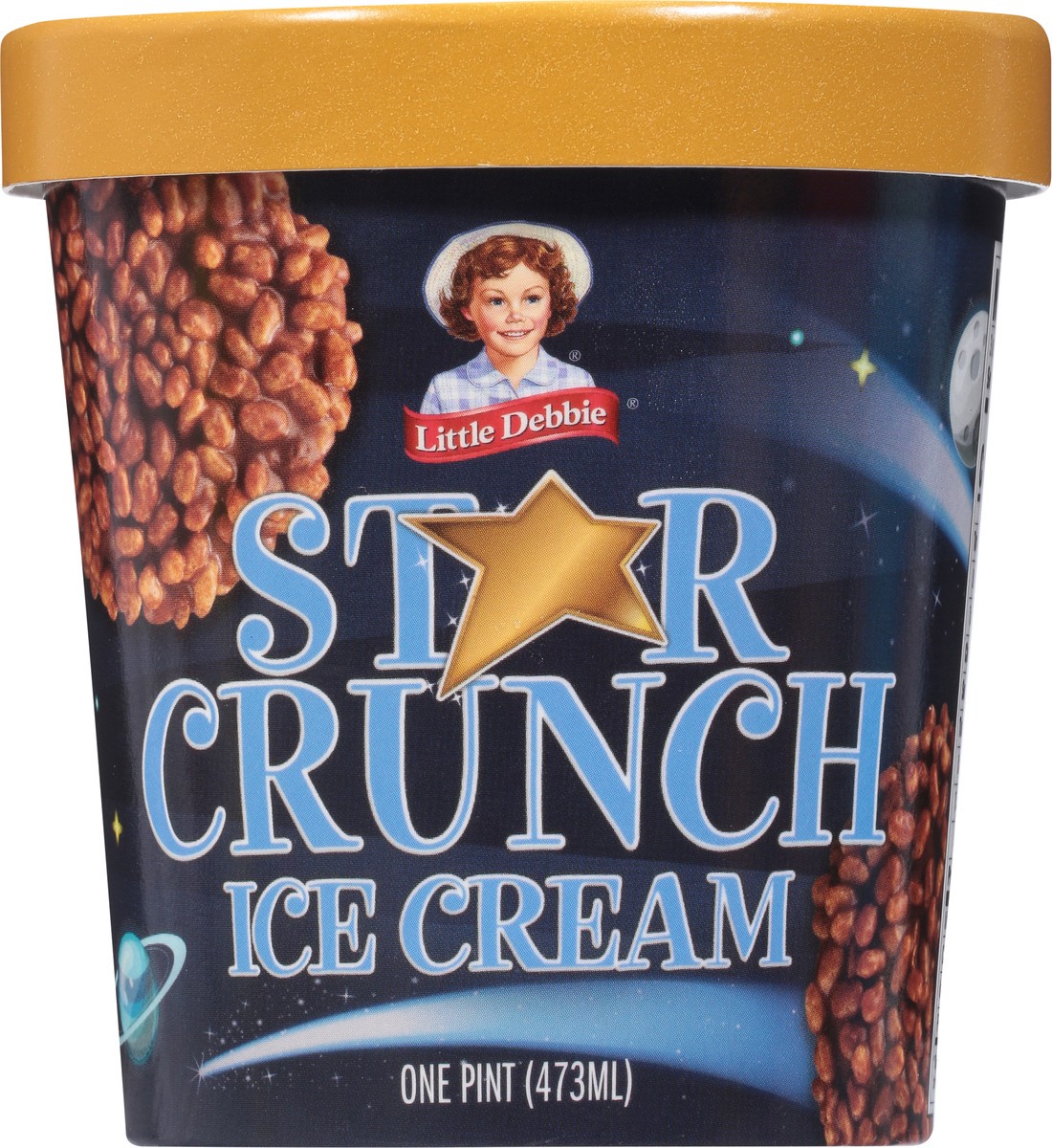 slide 6 of 9, Little Debbie Star Crunch Ice Cream 16Oz, 16 oz