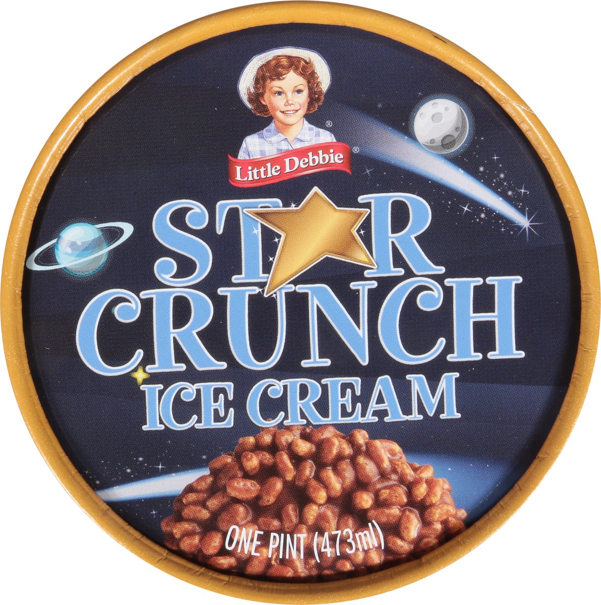 slide 9 of 9, Little Debbie Star Crunch Ice Cream 16Oz, 16 oz
