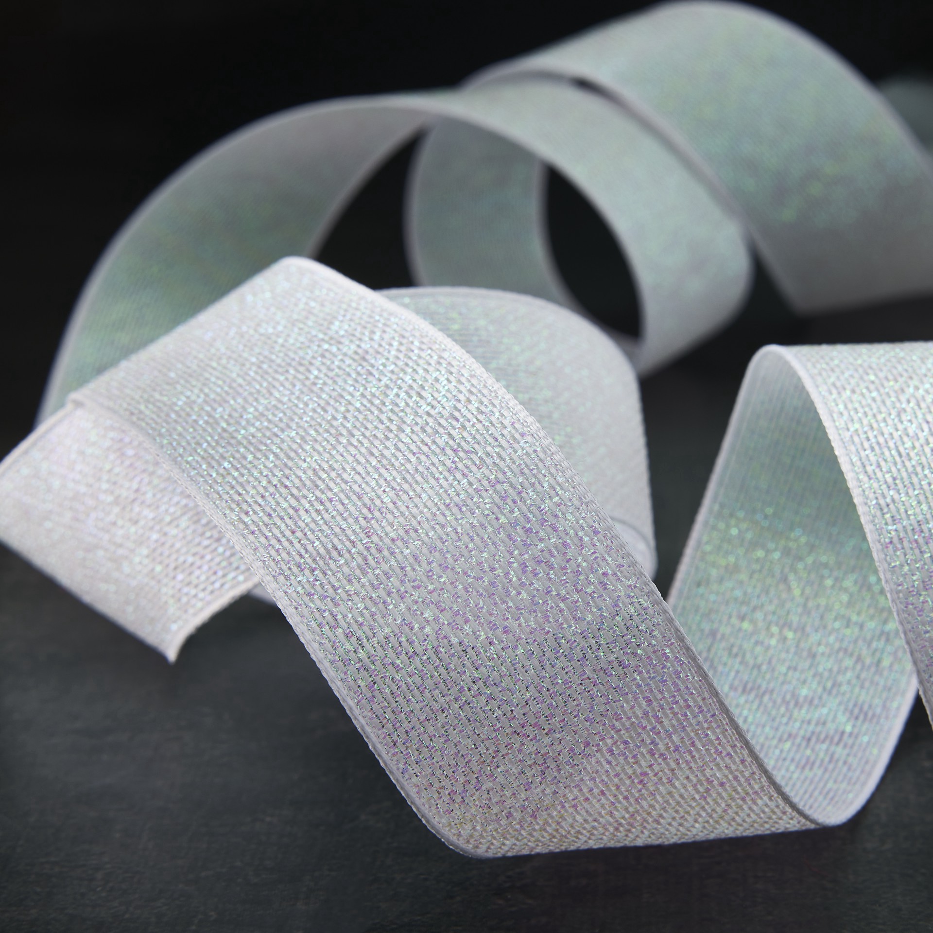 slide 3 of 4, 1.5" X 3yd. Iridescent Ribbon By Celebrate It, 1.5 in x 3 yd