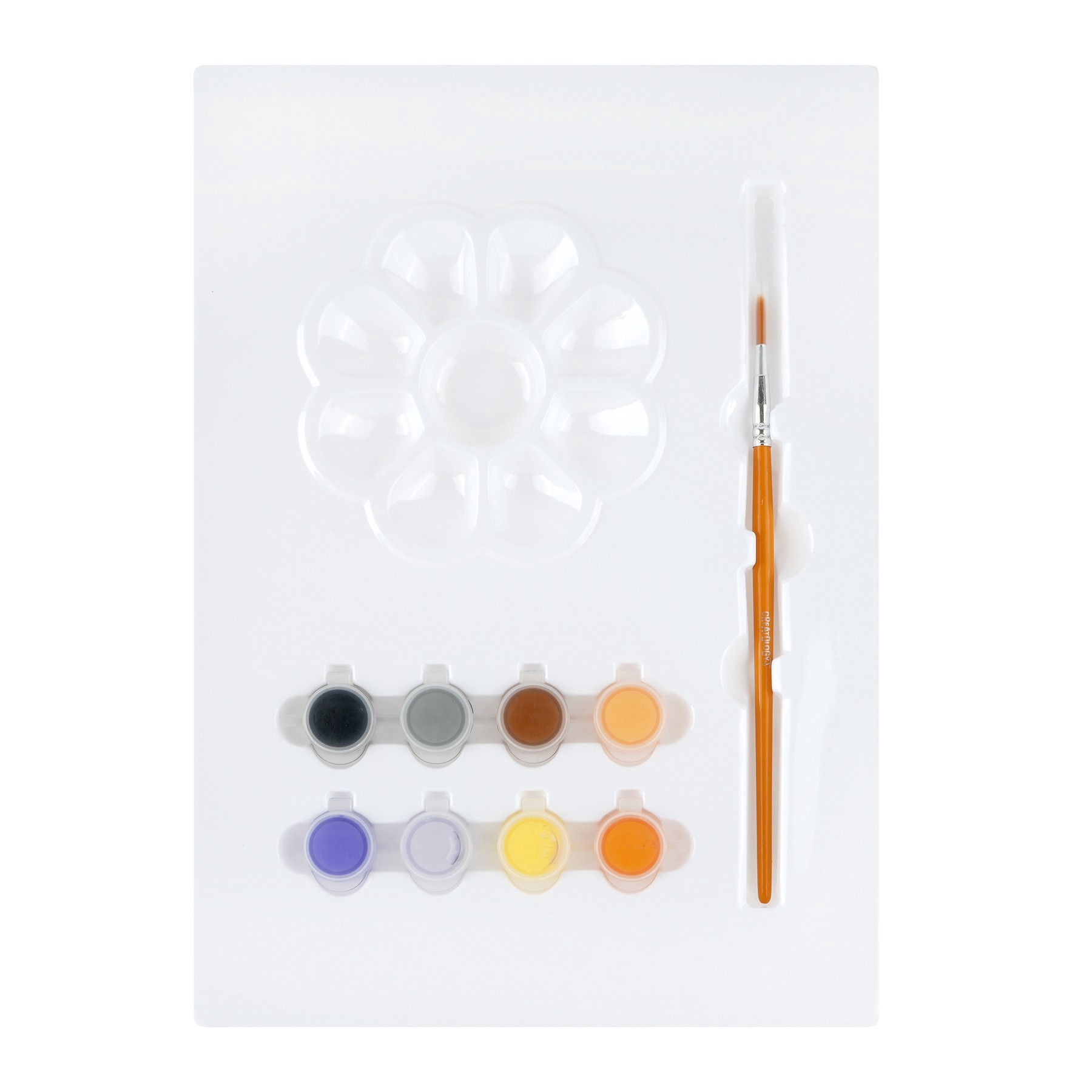 slide 2 of 3, Haunted Mansion Canvas Painting Kit By Creatology, 9 in x 12 in