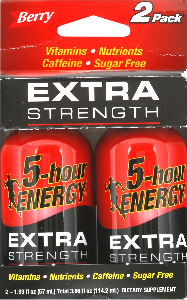 slide 10 of 13, 5-Hour Energy - Extra Strength, 2 ct