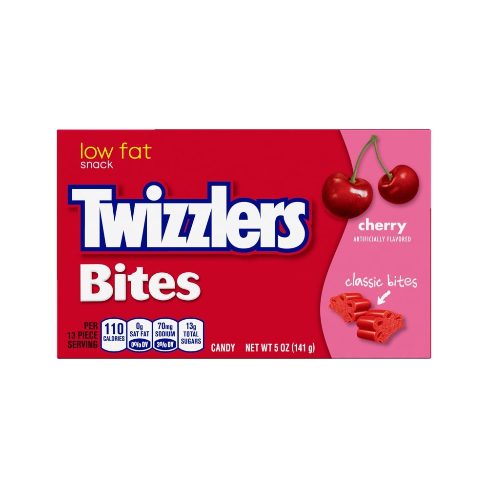 slide 1 of 1, Hershey's Twizzlers Cherry Bites, 5 oz