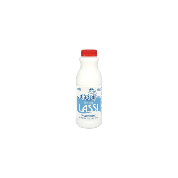 slide 1 of 1, Gopi Original Lassi Yogurt Drink, 16 oz