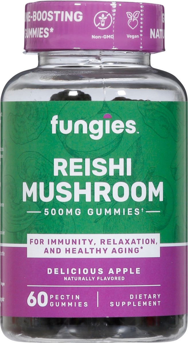 slide 5 of 9, Fungies Reishi Mushroom Gummies, 60 ct