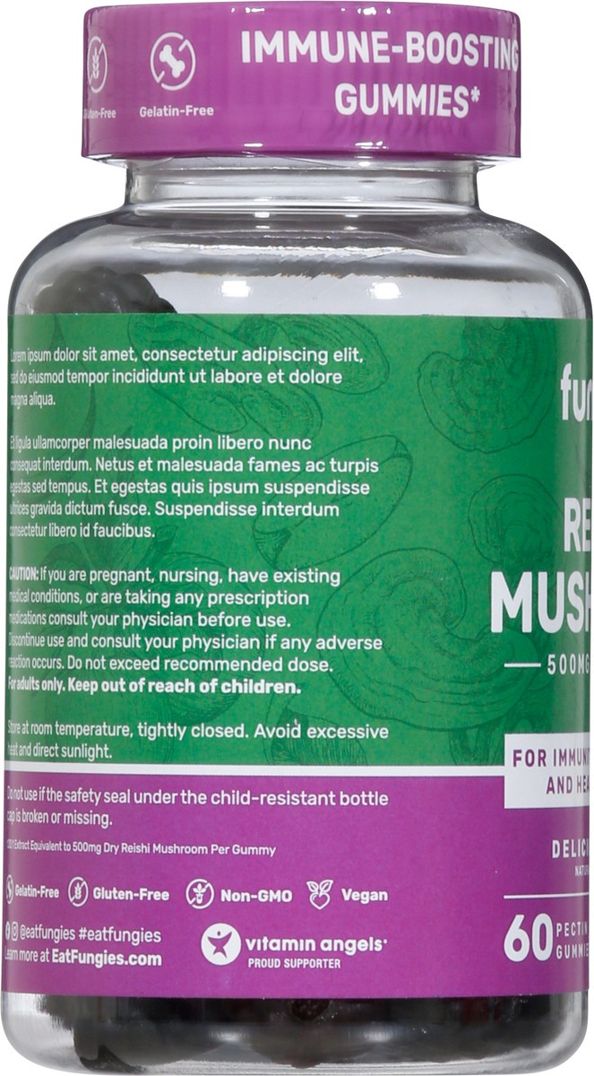 slide 4 of 9, Fungies Reishi Mushroom Gummies, 60 ct