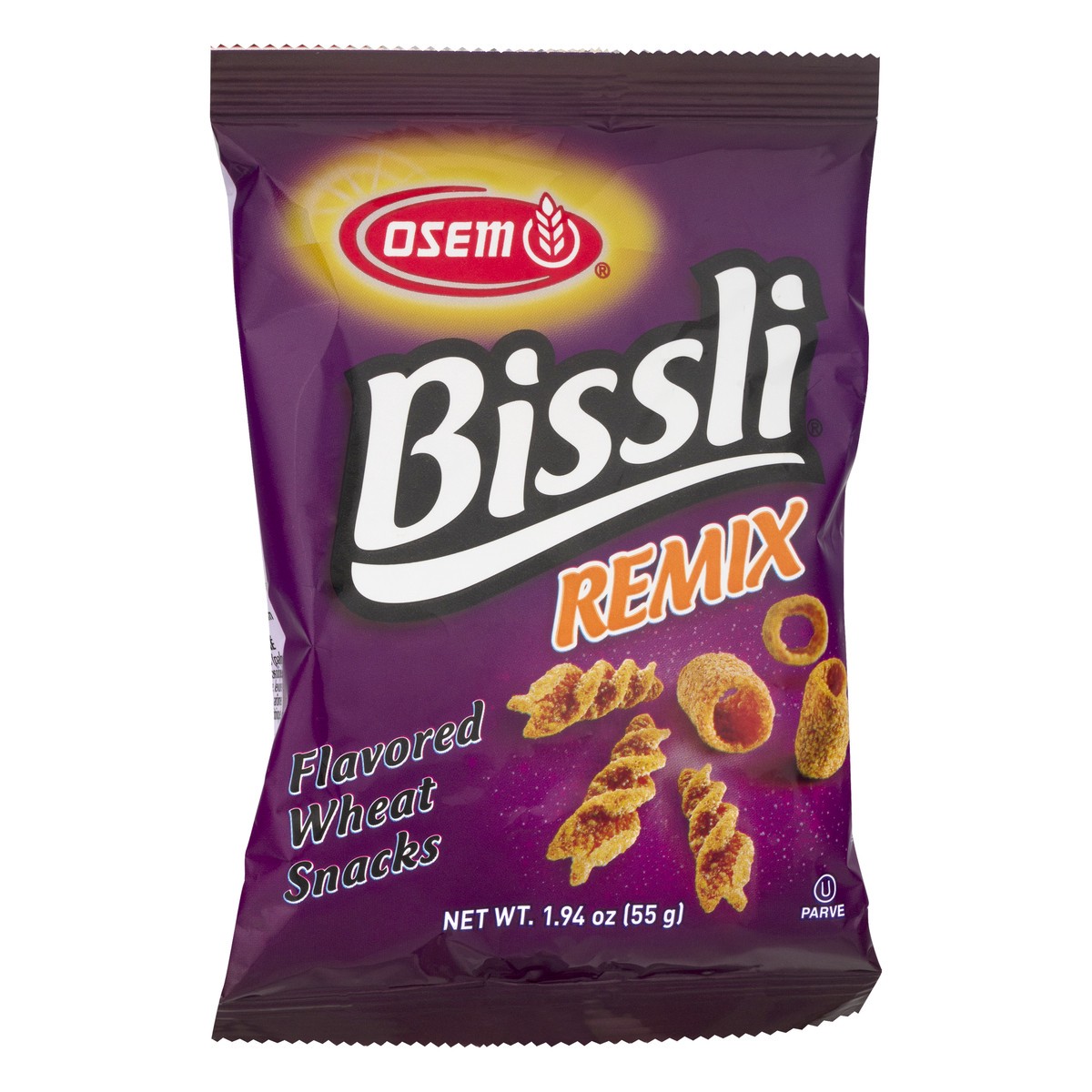 slide 5 of 10, Osem Wheat Snacks Bissli Remix, 1.96 oz