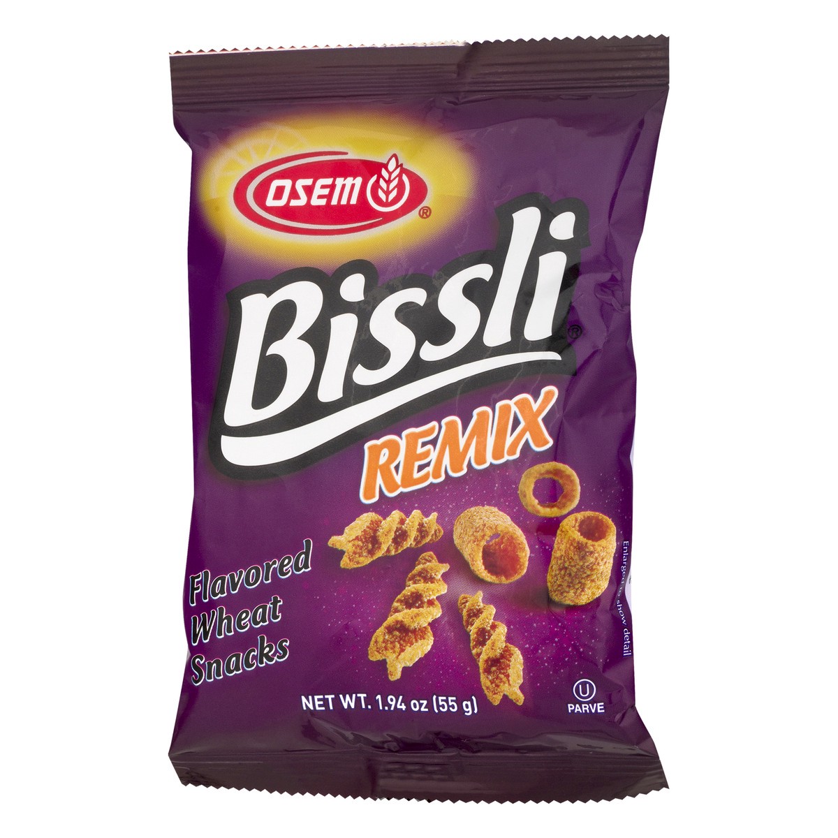 slide 10 of 10, Osem Wheat Snacks Bissli Remix, 1.96 oz