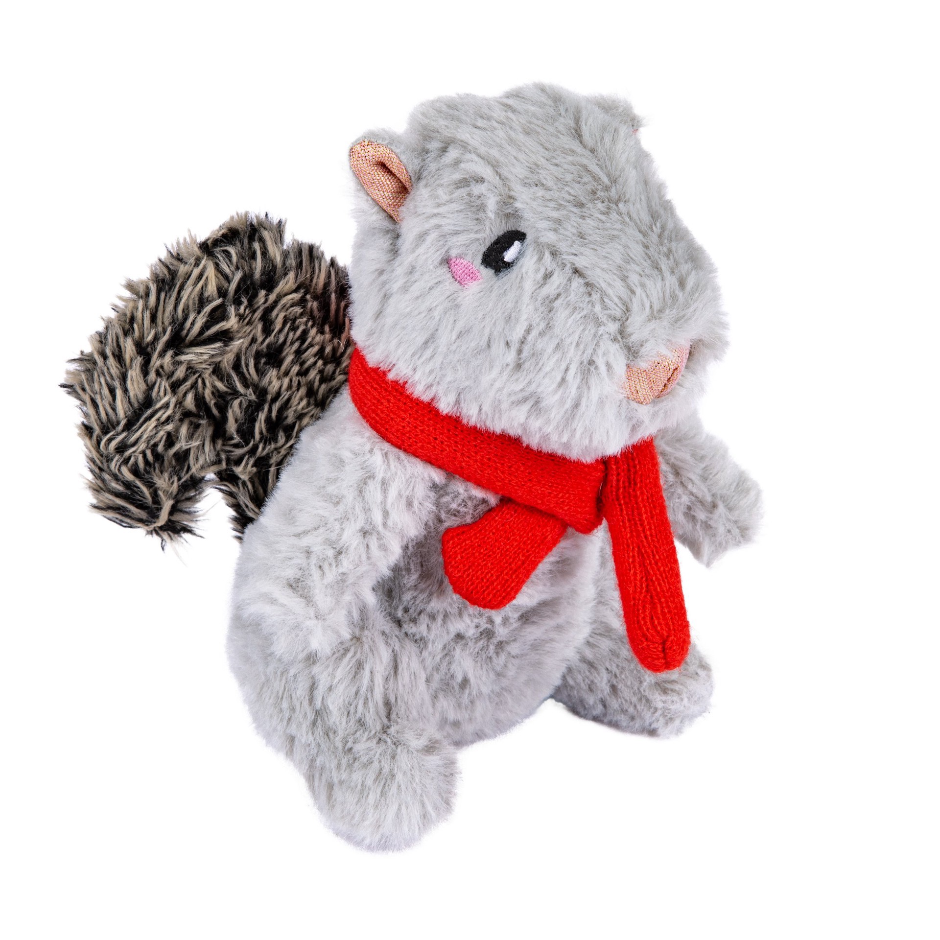 slide 1 of 1, Woof & Whiskers Squirrel Dog Toy, 1 ct