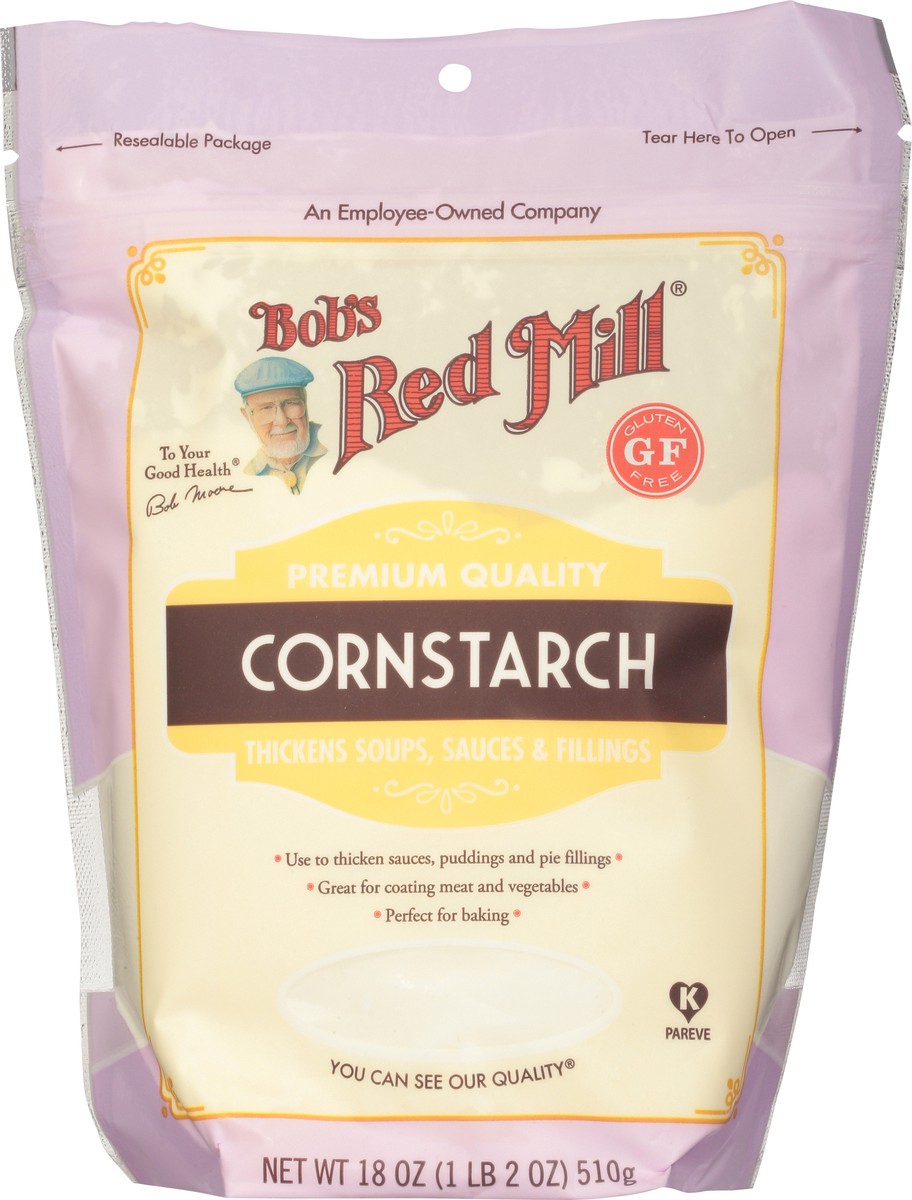 slide 6 of 9, Bob's Red Mill Premium Quality Cornstarch 18 oz, 18 oz