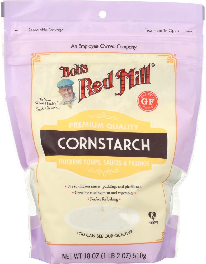 slide 1 of 2, Bob's Red Mill Cornstarch, 18 oz