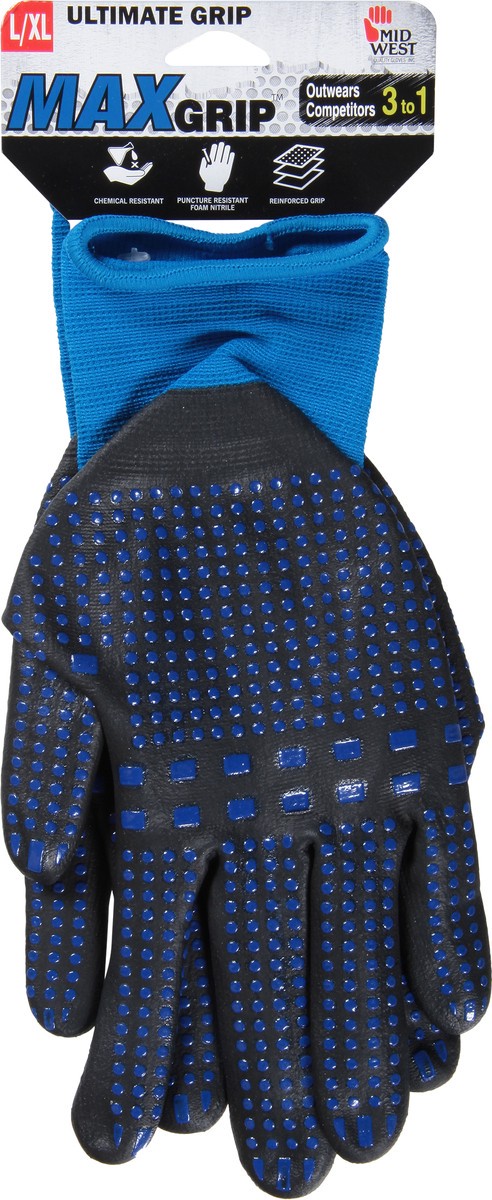 slide 6 of 9, Midwest Max Grip Ultimate Grip Gloves L/XL 1 ea, 1 ct